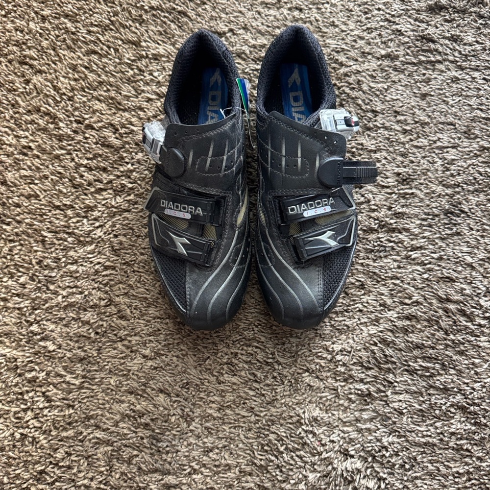 Diadora Women Black Cycling Shoes